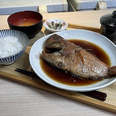 金目鯛の煮付定食