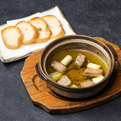 マグロねぎまのアヒージョ