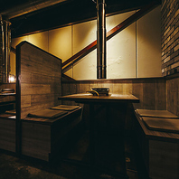 テーブル席やボックス席などシーンを問わずご利用OK！