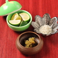料理メニュー写真&nbsp;薬味追加