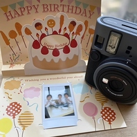 ★誕生日、記念日におけるサービス（※誕生月期間限定）