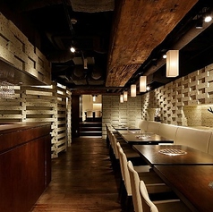 50名様以上の貸切が可能です◎石蔵をイメージし、大谷石と木材で囲われた空間で、厳選焼肉をご堪能いただけます。