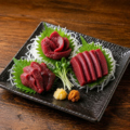 料理メニュー写真&nbsp;馬刺し三点盛り