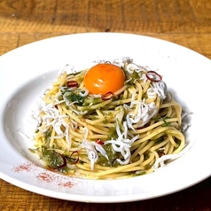 釜揚げシラスとあおさ海苔のぺぺ玉
