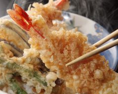 人気の天丼