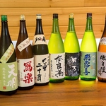 全国各地の銘酒を豊富に取り揃えております。