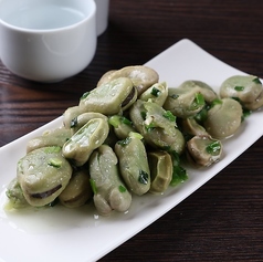 塩味そら豆オイル漬け