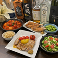 料理メニュー写真&nbsp;屋内では5500円のビアガーデンコースが◎
