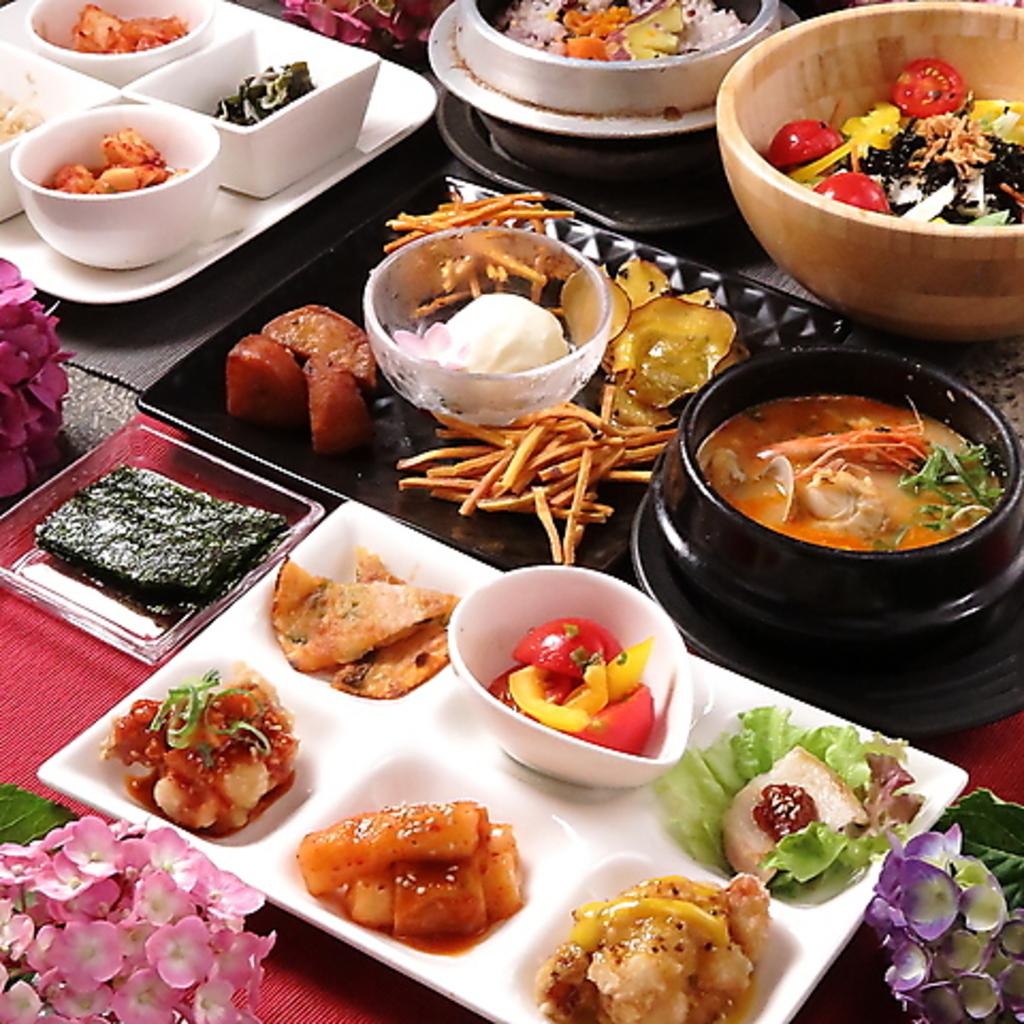 お取り寄せスイーツの付いた女子会にぴったりなコースをご用意♪