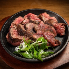 道産牛ヒレ鉄板ステーキ