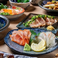 お酒に合う料理多数ご用意！