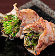 豚バラ野菜チーズ串