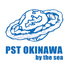 PST OKINAWA by the sea ピーエスティーオキナワバイザシーのロゴ