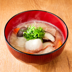 神聖酒粕と都もち豚の酒粕汁
