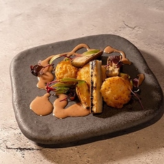 道産ほたてのムニエル