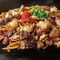 油かす牛すじこん焼そば　ソース