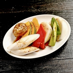 野菜焼盛合せ