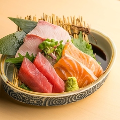 本日の鮮魚刺し 3点 一人前