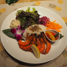 ガーリックシュリンププレート