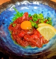 料理メニュー写真&nbsp;馬刺しユッケ