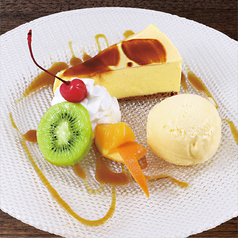 ≪夏季限定≫クラシックプリンケーキ&アイスプレート