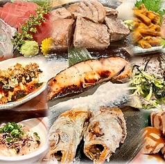 ひもの 炉端焼き 未蔵やのコース写真