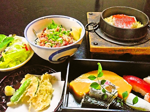 銚子の地魚を中心とした、季節ごとの旬な魚を使った旨い寿司でもてなす店。