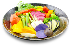 地元野菜(八王子・日野)の採り直サラダ