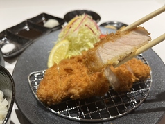 【7/2～新メニュー】匠の豚 サチク麦王 ロースかつ御膳