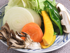 焼き野菜盛合わせ