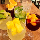 季節のフルーツを使用したオリジナルのお酒★ノンアルコールもご用意♪