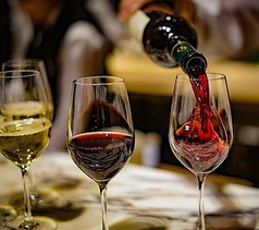 ワイン・カクテルも充実