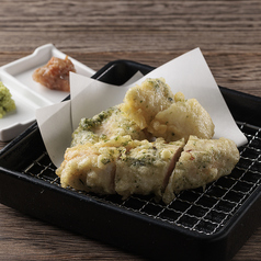 鶏ささみの磯部揚げ
