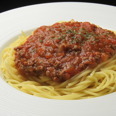 ミートソースパスタ