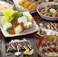 藁焼き鰹たたき 明神丸 岡山本町店のコース写真