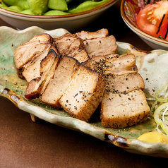 囲特製。豚バラ炙り焼き