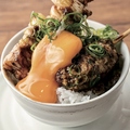 料理メニュー写真&nbsp;【播州地卵】ミニ焼き鳥丼TKG
