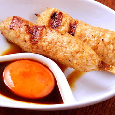 蘭王たまごの手ごね月見つくね