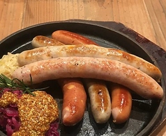 ソーセージ盛り合わせ/Assorted Sausage
