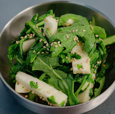 季節ナムル～春菊と山芋～