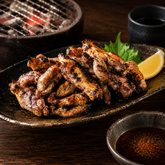 鶏せせりの炭火焼
