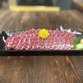 料理メニュー写真&nbsp;県産 馬刺し　赤身　霜降り　レバー　各種