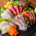料理メニュー写真 お造り 三点盛り/お造り 五点盛り