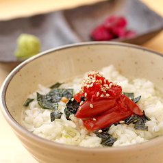 お茶漬け梅・明太子・たこわさ