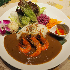 ガーリックシュリンプカレー