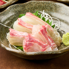 活締め真鯛のお造り