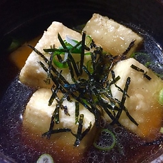 島豆腐の揚げ出し