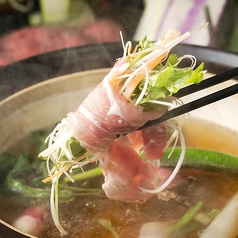 <その4>野菜しゃぶをお肉で巻いて食べましょう！！