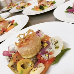 Chez Mont-Pierre シェ モンピエールのコース写真