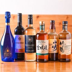山崎・竹鶴など厳選のお酒とお料理を愉しむ至福の時間